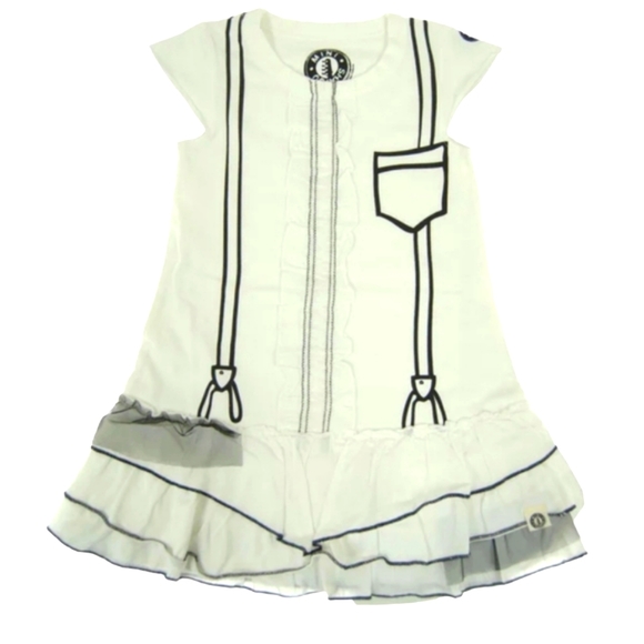 NWOT Mini Shatsu  Hip ,Urban Cool Girls Tuxedo Dress size 8 - Picture 3 of 9